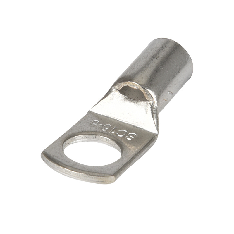 Sc16-8 Sc Series Peep-Hole Terminal Copper Wire Lug Cold-Pressed Copper Terminal Copper Terminal Head