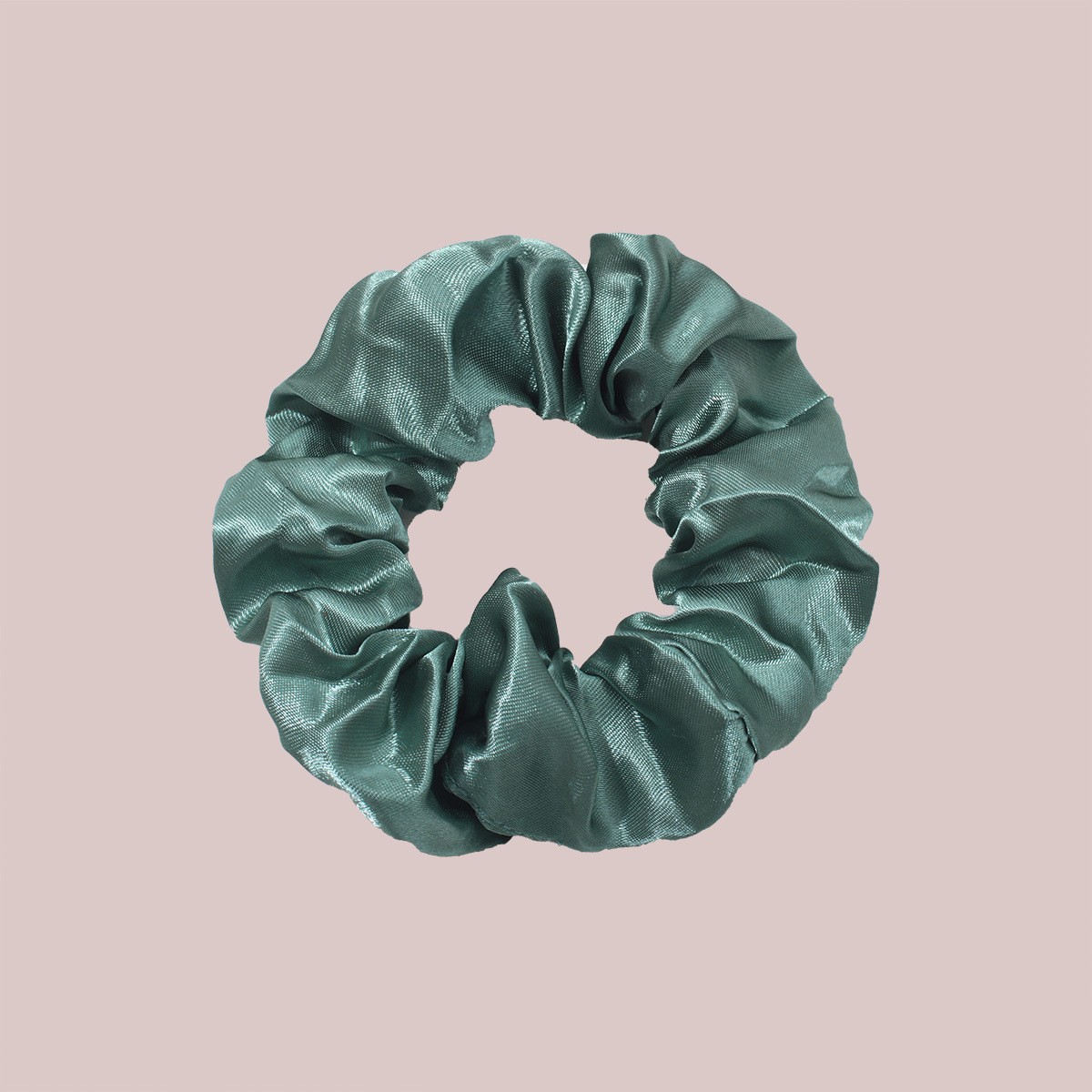 Coletero Scrunchie de Satén de Alta Elasticidad