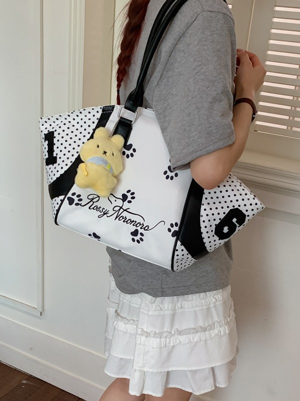 Bolso coreano de gran capacidad para mujeres 2026 nueva moda extranjera de hombro mochila de viaje ocio bolso de mano image 4