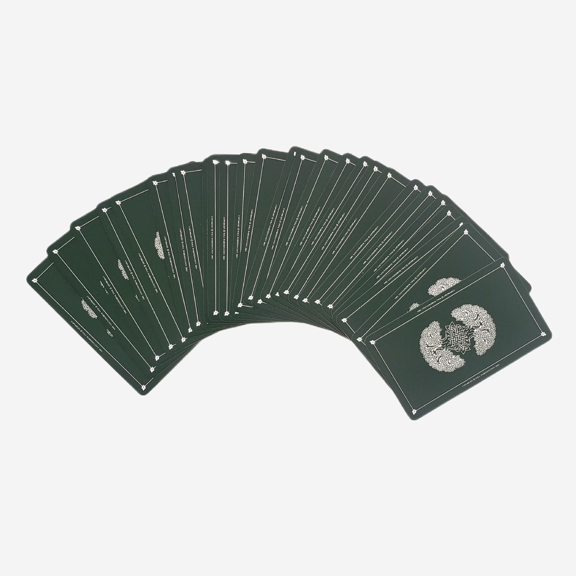 Carte da gioco tarot foresta naturale selvaggia per feste_voghion.com