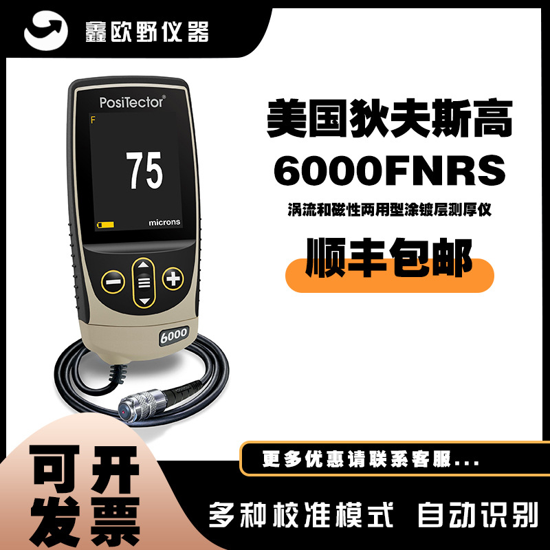美国狄夫斯高涂层测厚仪PosiTector6000FNS1膜厚仪
