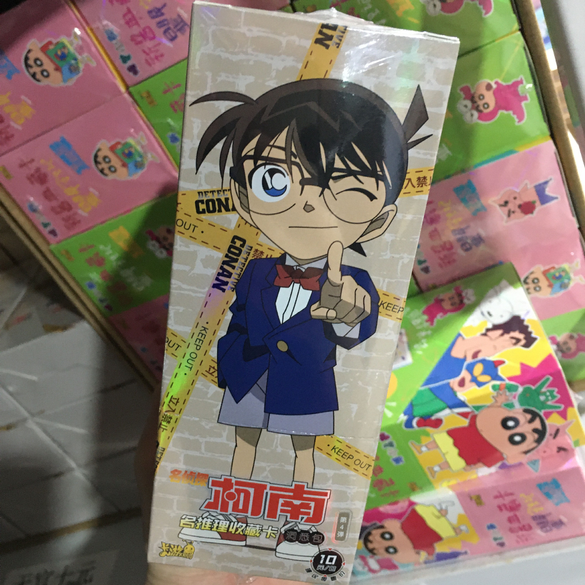 명탐정 코난 풀박스 18팩 (팩당 6매)