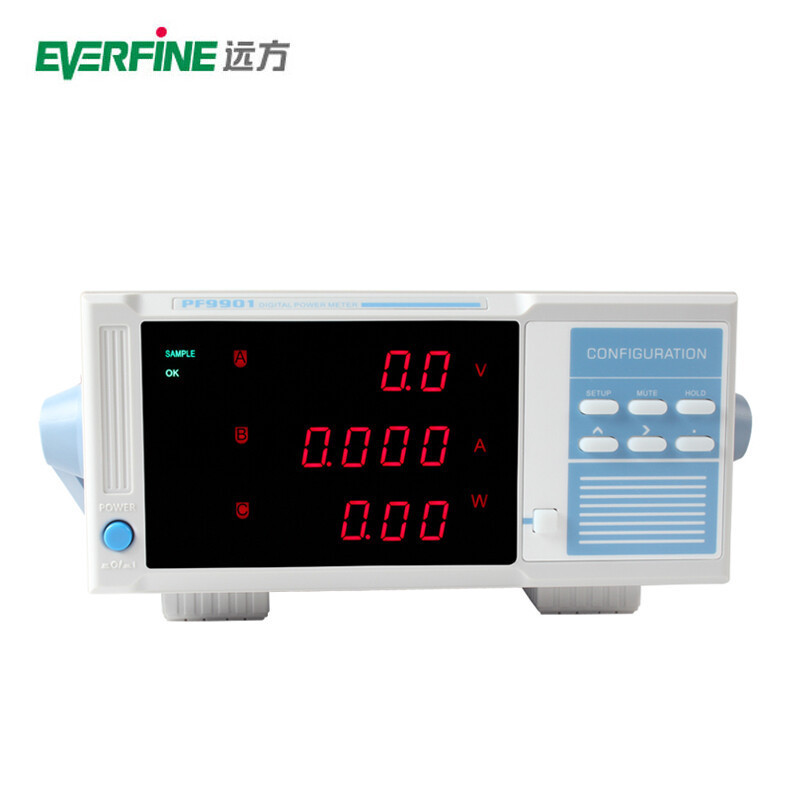 EVERFINE远方功率计电参数测试仪PF9901单相报警电参数测试仪40A