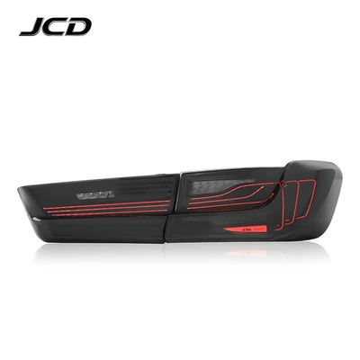 Suitable for 20-26 BMW 3 Series G20 tail light assembly modification, floating RGB LED running lights, turn signal lights (Tail light) - second-generation-standard-model-no-rgb