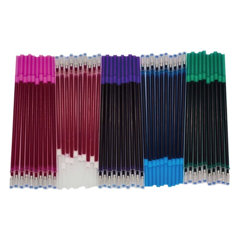 Сменные картриджи для вышивания крестиком, водорастворимые, для точечной вышивки и рисования сеток, 5 цветов, стираемые водой, 0,7 мм, для рукоделия.