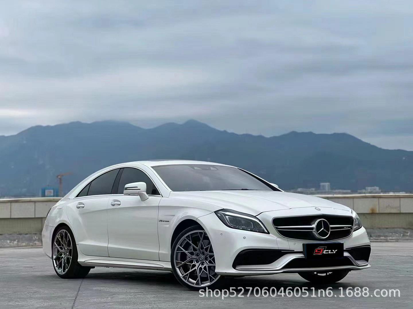 Suitable for Mercedes-Benz CLS(W218)12-17 modified AMG CLS63 front bar, middle net, rear bar, rear lip, tail throat