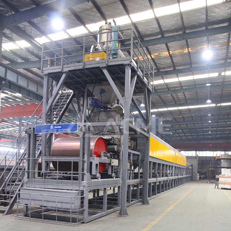 钢带炉 还原炉 铁粉还原炉 连续式无氧裂解炉