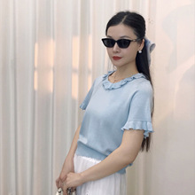 ������Ҷ���ߣ�YC3103��ʽ�������ʸ���ľ����ins��֯�� ���˲���