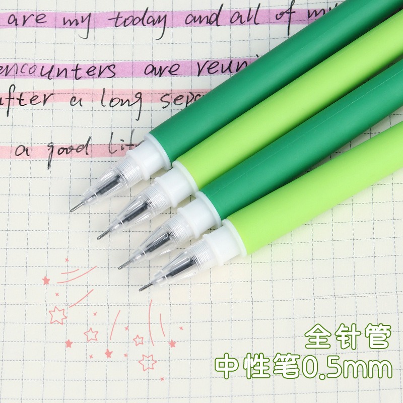 Pandas de silicona suave bolígrafo neutro personalizado bolígrafo de dibujos animados bolígrafo de agua aprendiendo papelería regalos al por mayor