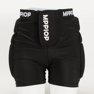 2023 New Popular Black Ski Sports Hip Guards and Knee Pads Set Thickeneded Ski Protective Hip Pads and Knee Pads
