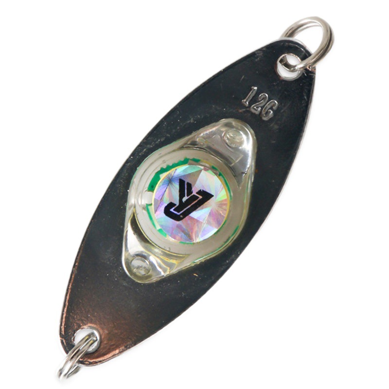 12G fishing one-eyed sequins underwater fishing lights colorful lights new LED bait sequins large electronic Poly