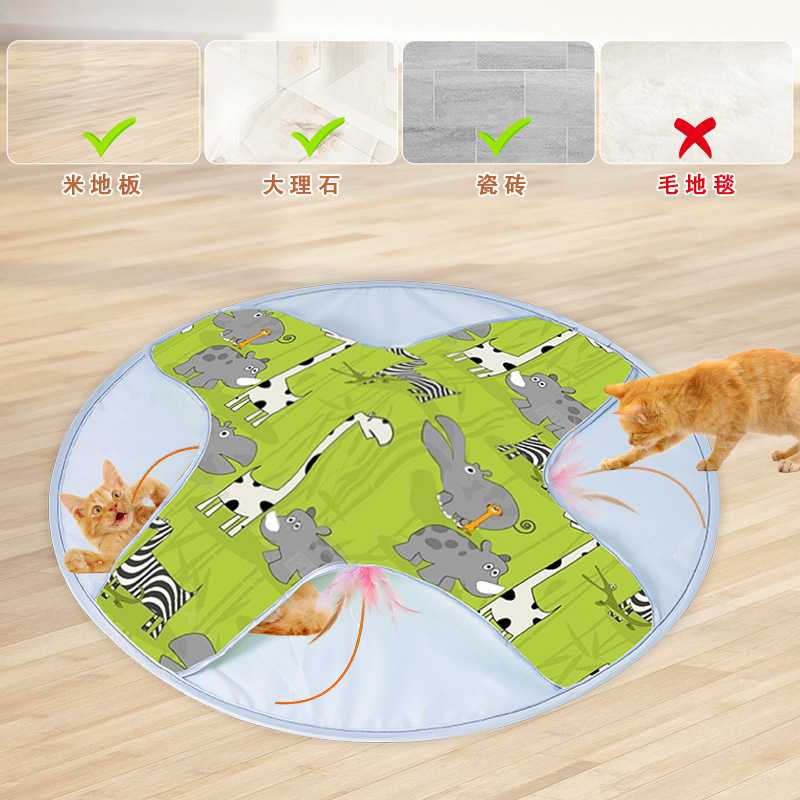 新商品の猫狩りカバーは自動的に猫のおもちゃを笑わせます。|undefined