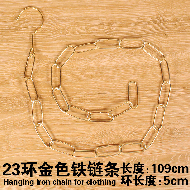 Juego de tienda de ropa, percha de tiras de conexión, percha, percha, tira de plástico, juego colgante, tira de cuero blanca transparente, cadena C