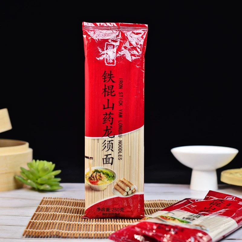 Железный прут Ямс Лапша Дракона 250 г в сумке