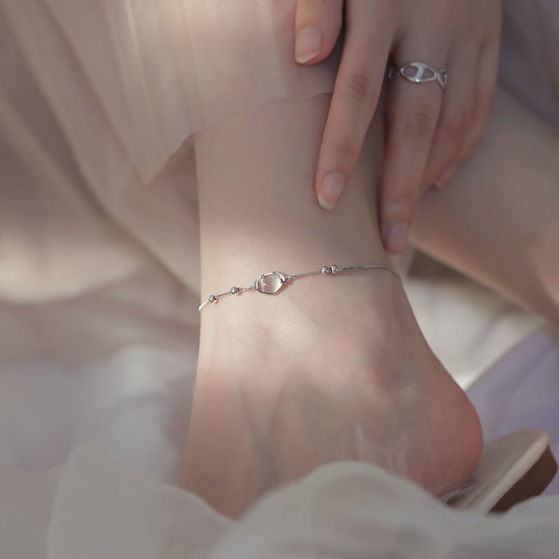 925 plata esterlina Ruyi cadenas de tocalera para mujeres verano 2024 nueva moda simple y fresca nicho diseño de aire frío ins
