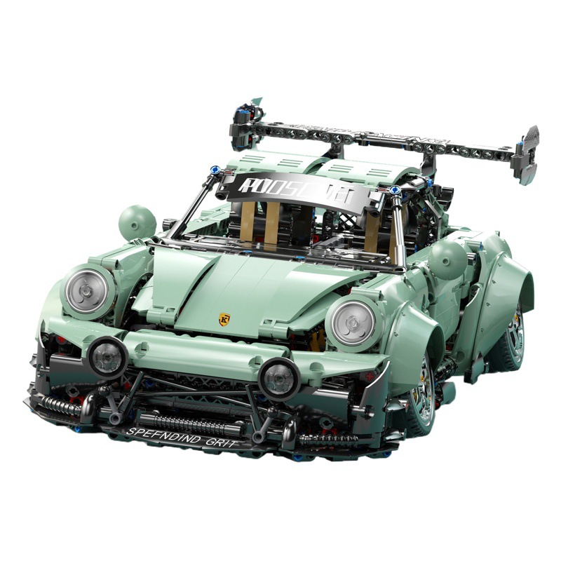 Modelo de Bloques de Construcción de Automóvil 964 de Plástico ABS Decorativo image 1