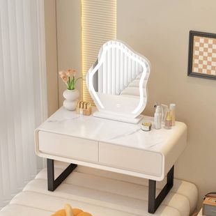 Bedroom Dressing Table, Bay Window, Special Small Balcony Dressing Table, Light Luxury and High-End Solid Wood Table, Tatami Coffee Table