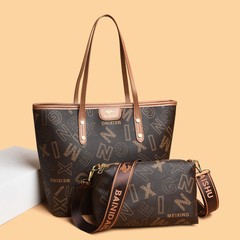 高级感印花包包女2025夏季新款经典百搭单肩包时尚复古托特包bags