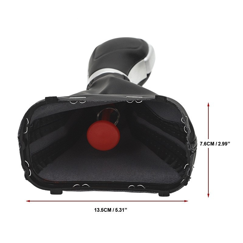 Car Left-Hand Drive Car Gear Head Suitable for Volkswagen Golf 6Pu Jetta Mk6Eos Passat B7 Cc Leather