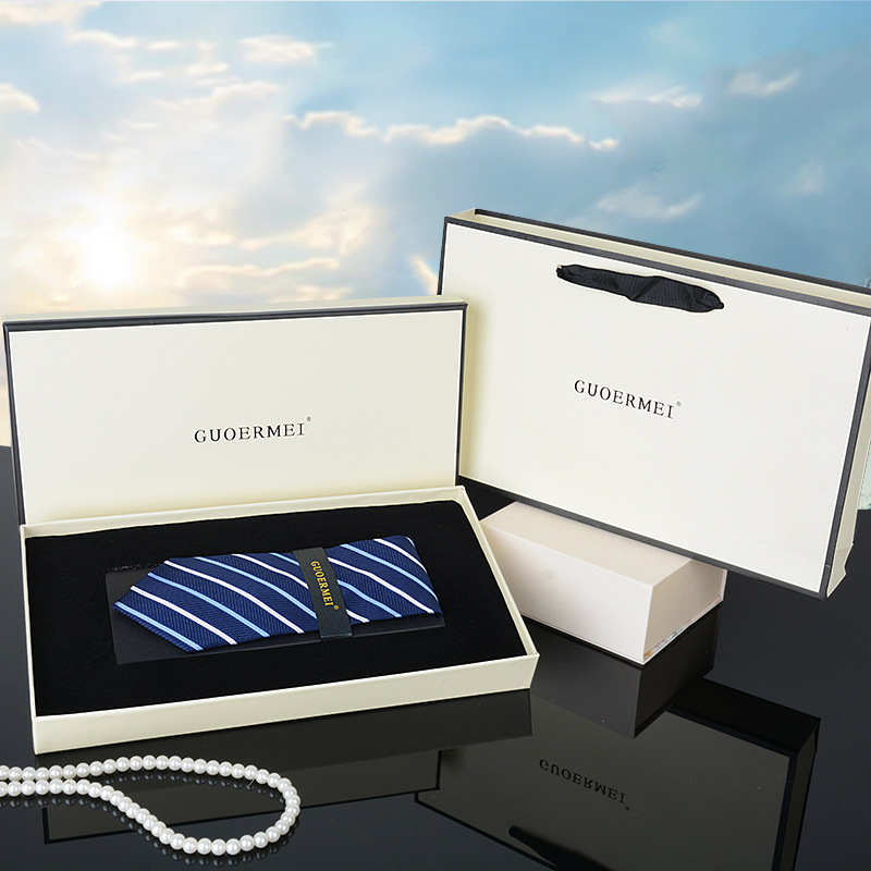 실크 넥타이 선물 상자 8개 세트 #