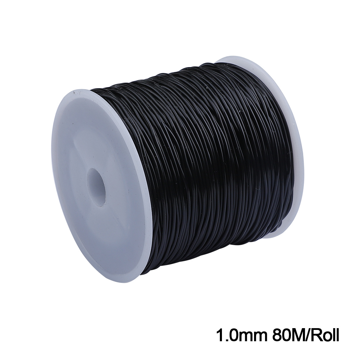 1.0mm black about 80m /roll