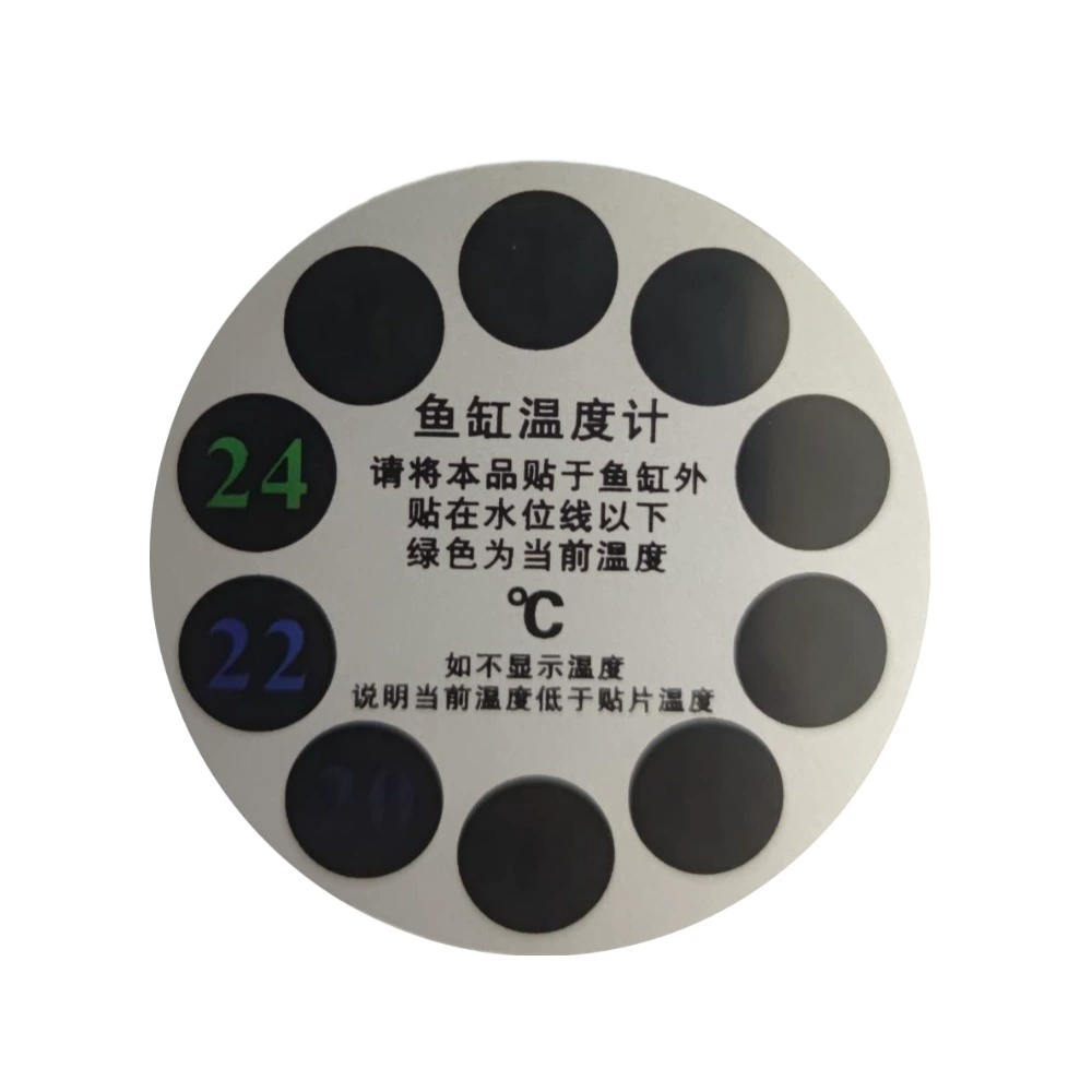 Пятно 18-36 градусов круглый термометр для аквариума