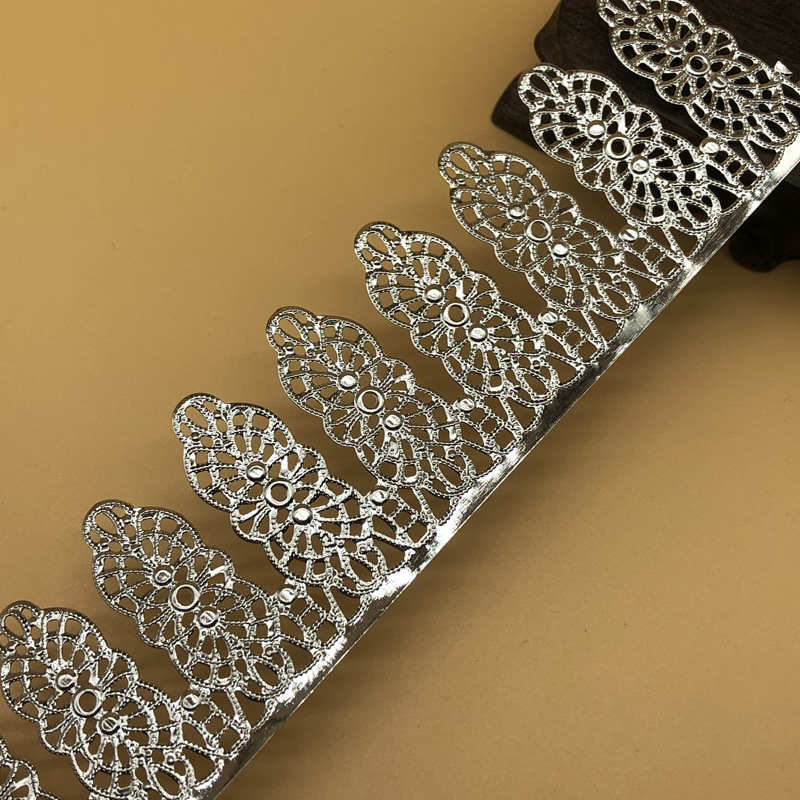 Diy estilo antiguo Qi Rong accesorios para el cabello que preservan el color novia Xiuhe Phoenix corona de encaje de hierro