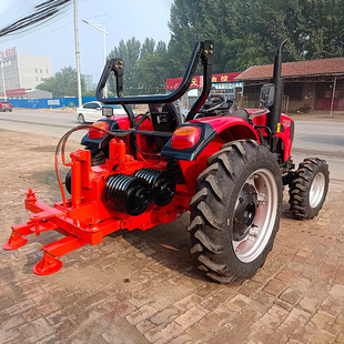 Customized Four-Wheel Tractor Winch Grinding Machine Wholesale Power Cable Traction and Laying Large-Tonnage Power Construction Tractor