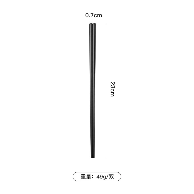 Эн Chopsticks из нержавеющей стали, корейская столовая посуда, 3 мм, 50 г