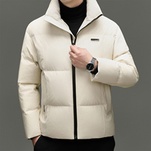 品牌中青年立领羽绒服男短款冬季新款男士加厚面包服保暖冬装外套