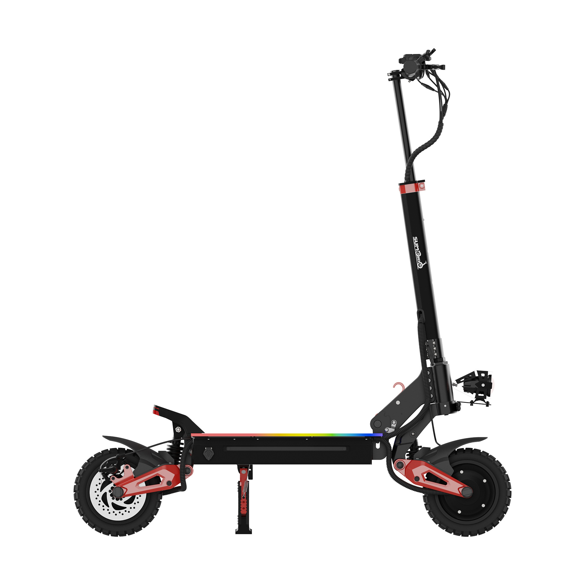 New adult foldable electric scooter with high power, long battery life, portable mini two-wheeled electric vehicle
