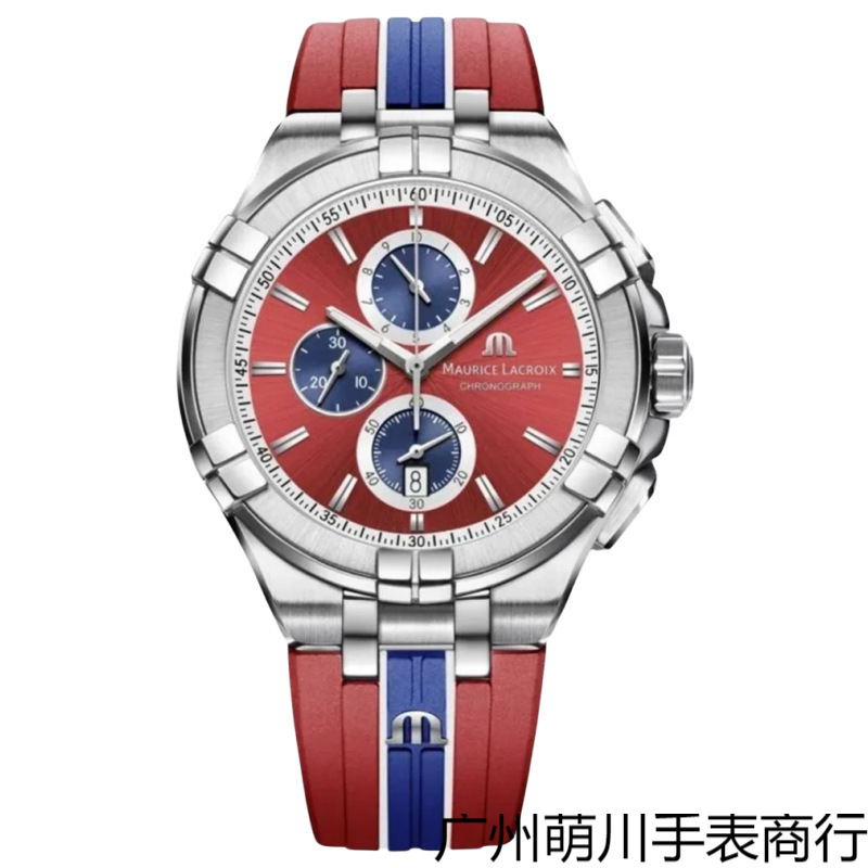 2024Wish Foreign Trade Six-Pin Series Quartz Watch Brand Watch Fashion Rubber Strap Wrist Watch