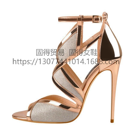 Трансграничная независимая станция ins модный подиум, тонкая женская обувь с открытым носком, сандалии, летние сандалии