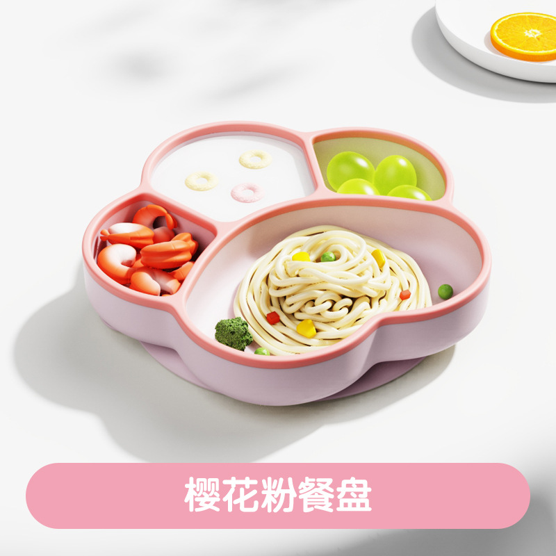 투컬러 고양이발톱 디너접시-핑크