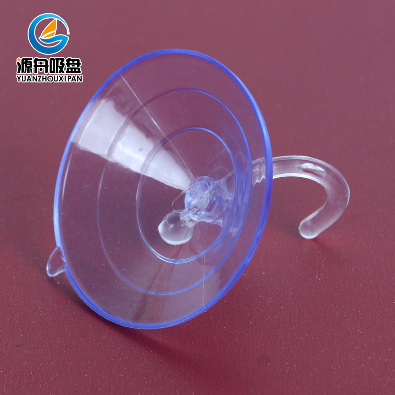 Transfronterizo transparente lechón gancho baño cocina azulejo vacío plástico lechón gancho PVC vidrio perforado lechón