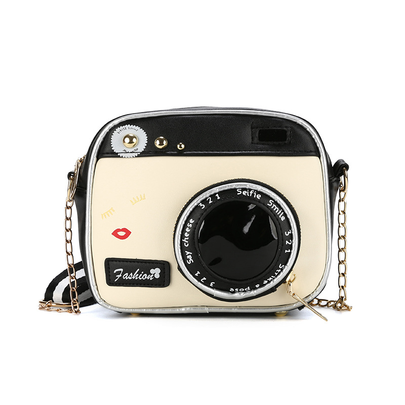 554g Weight Polyester Lining Material Zipper Closure Type Single Shoulder Strap Strap Type Camera Bag Bags Type Casual, Daily Occasion Polyester Material Geometric Pattern All Seasons Season Unisex Gender Cute Style Square Shape Pink, Red, Black Color Medium Size Unisex Medium Geometric Square Zipper Camera Bag 21