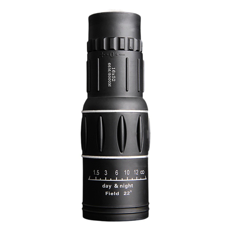 Monocular High-Power High-Definition 16X52 Telescope Manufacturer Low-Light Night Vision Mobile Phone Camera Outdoor Telescope