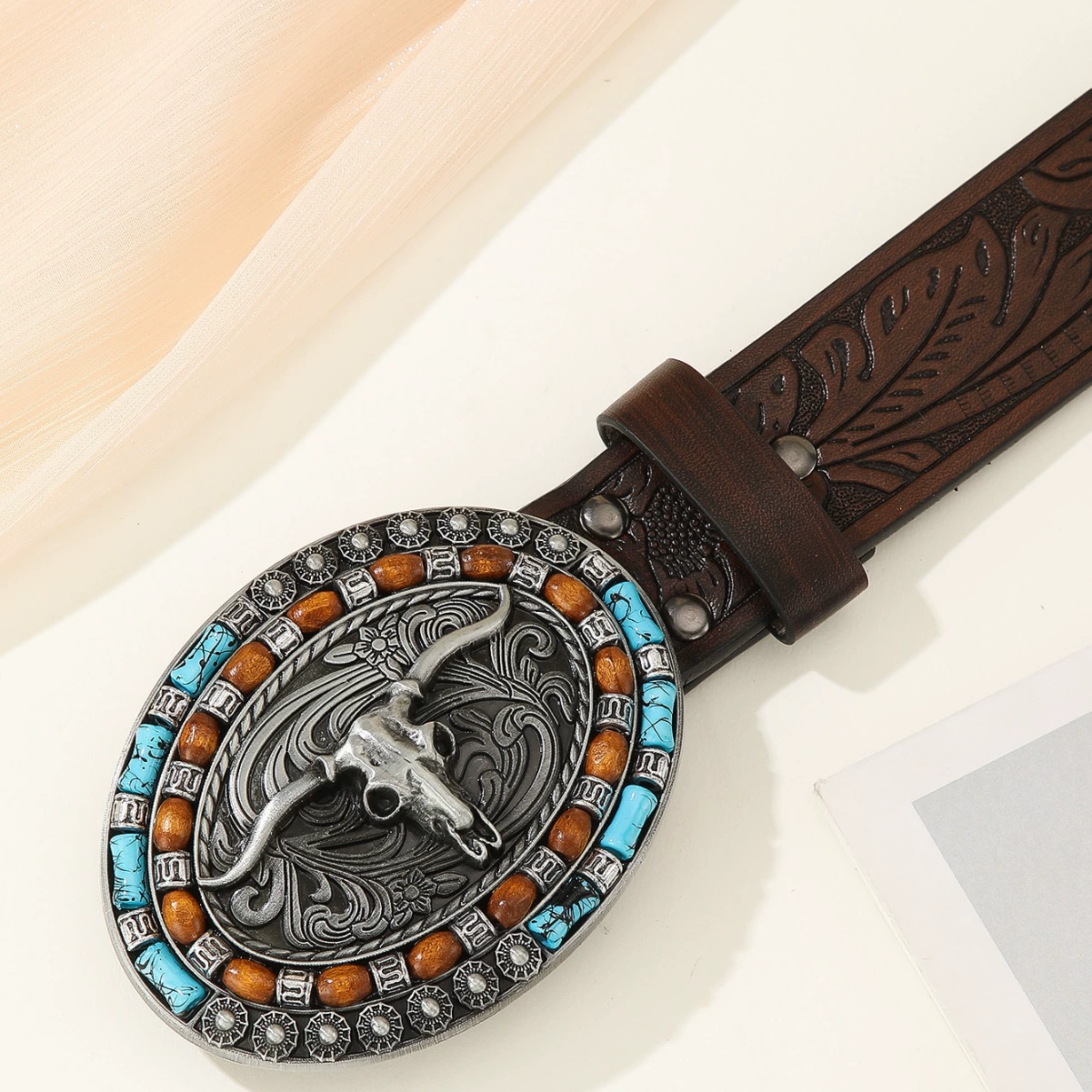 Джинсовый ретро ремень, панк-стиль, прямые поставки с завода