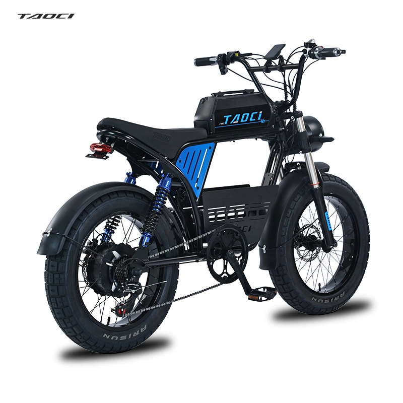 20-дюймовая версия красоты ретро fat tire умный внедорожник, двойная амортизация, длительная батарея, помогает снеговым автомобилям и мотоциклам