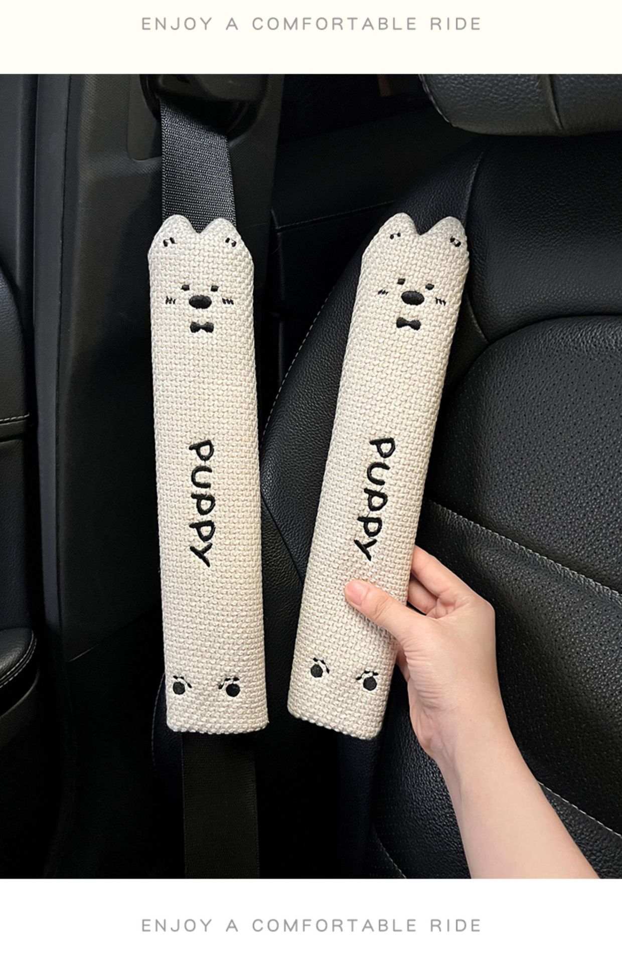 Car Steering Wheel Cover for All Seasons 2025 New Women's High-End Cute Handlebar Cover Protective Cover Decoration