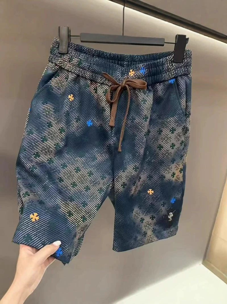 Summer beach shorts, thin trousers, oversize