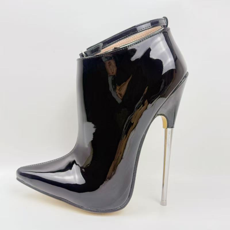 European and American 18cm Fashion Catwalk Stiletto Boots Women's Shoes Aliexpress Cross-Border