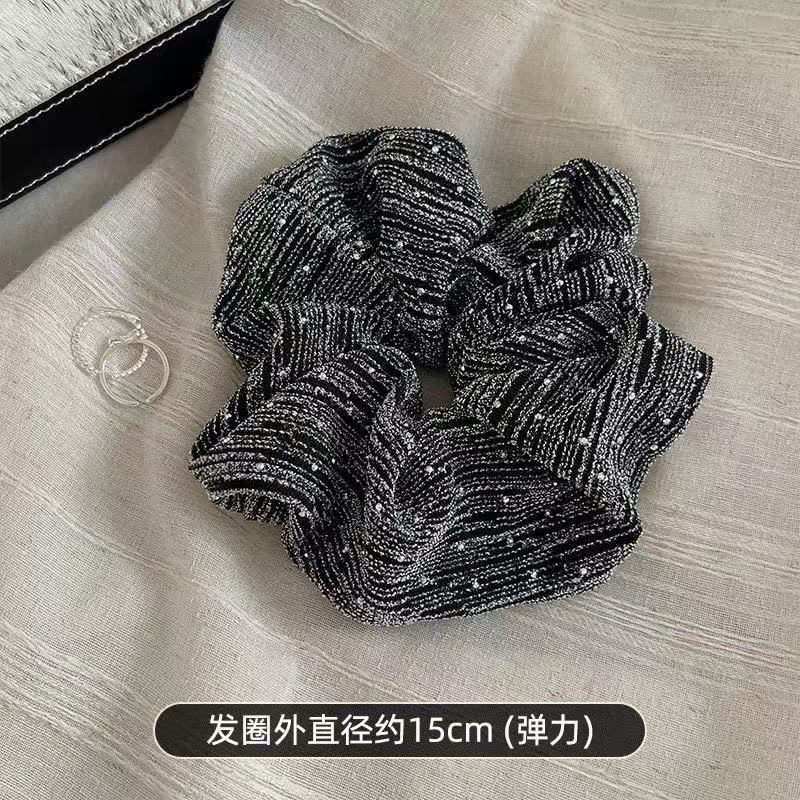 5721 라지 서클 - 안개꽃 실버( 18cm )