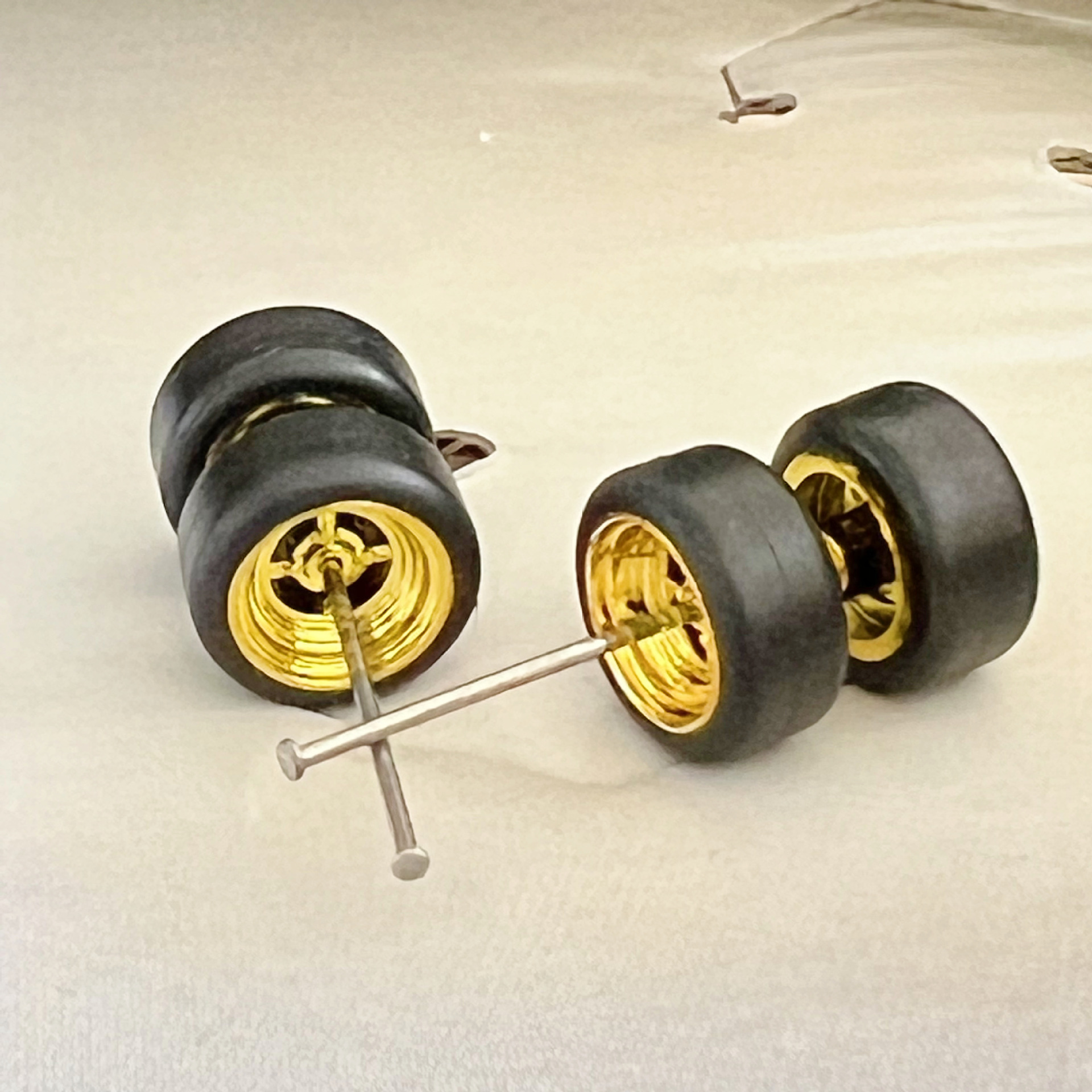 Hot Wheels Matchbox Domica 1/64 de nivel de entrada de aleación de coche modelo de modificación de la rueda de goma del neumático de goma cubo de la rueda