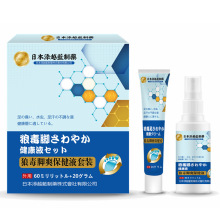 【一件代发】狼毒脚爽保健液套装60ml+20ml日本添越蓝制药