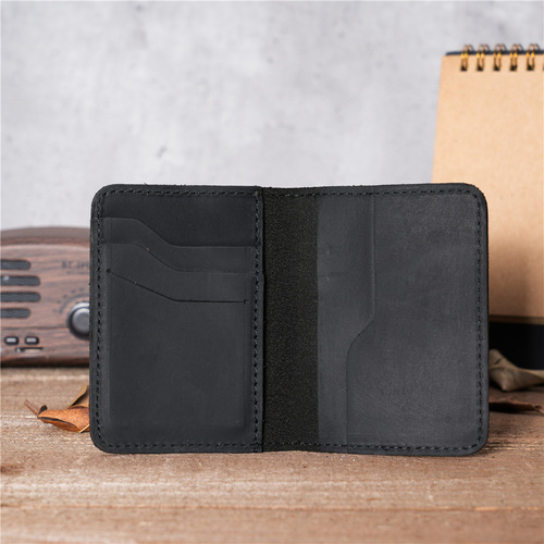 NT003 card holder men's genuine leather large capacity multi-card slot document slot cowhide bank card credit card holder leather case new