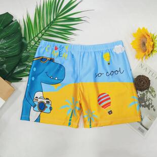 Boys swimming trunks swimming equipment new children comfortable fabric lace stretch boys students diving swimwear