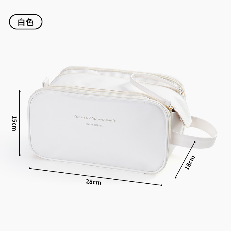 Nueva bolsa de cosméticos transfronteriza de gran capacidad portátil ins Internet celebridad viaje bolsa de lavado bolsa de almacenamiento multifuncional portátil