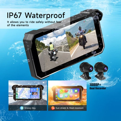 motorcycle vehicle recorder, Motorcycle driving recorder