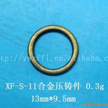 专业厂家生产服装配件合金圆圈